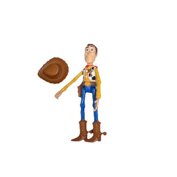 Disney Pixar Toy Story 4 Sheriff Woody 9” Poseable Action Figure Jointed Doll - Picture 4 of 6